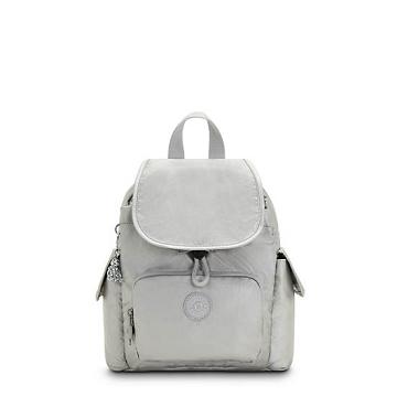 Kipling City Pack Mini Metallic Backpacks Bright Metallic | CA 1490HA